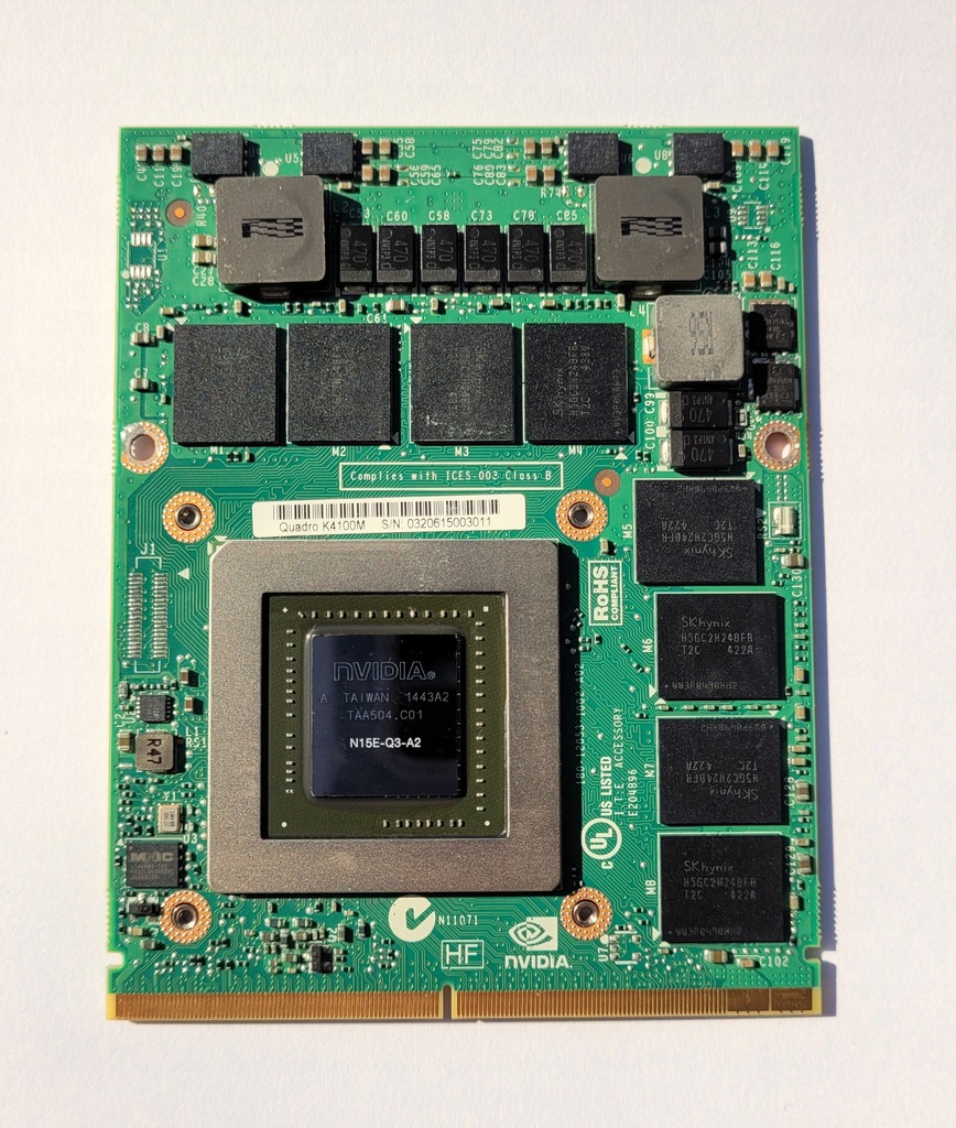 Karta graficzna nVidia Quadro K4100M GDDR5