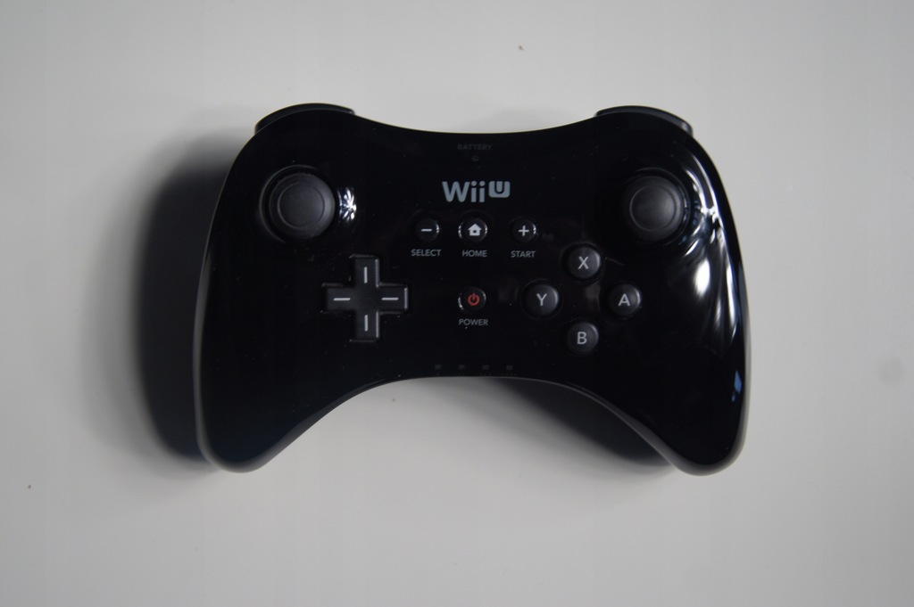 Kontroler Wii U Pro Controller - Czarny