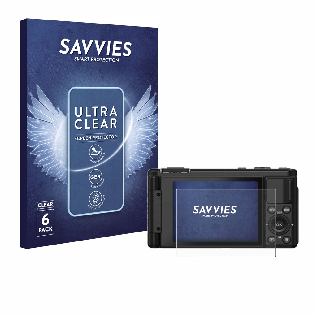 6x Savvies Screen Protector for Yashica City 200