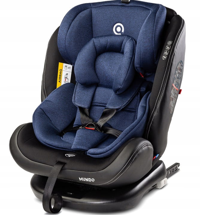 Fotelik Caretero Mundo Isofix 0-36 kg - Blue