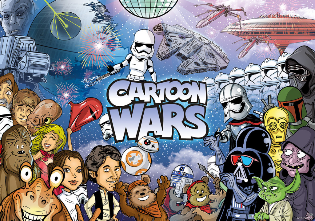 Plakat CARTOON WARS