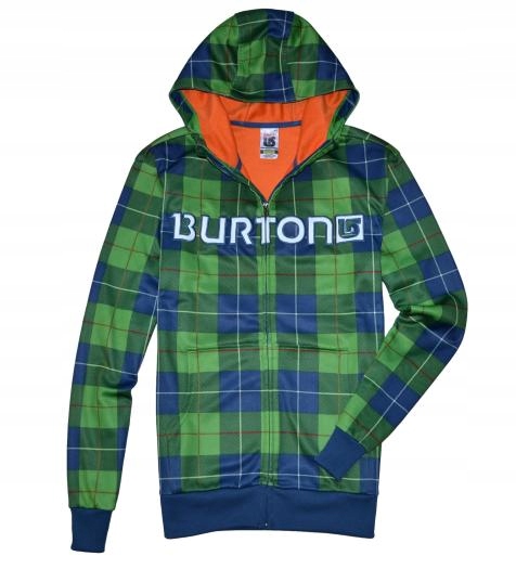 burton hoodie green