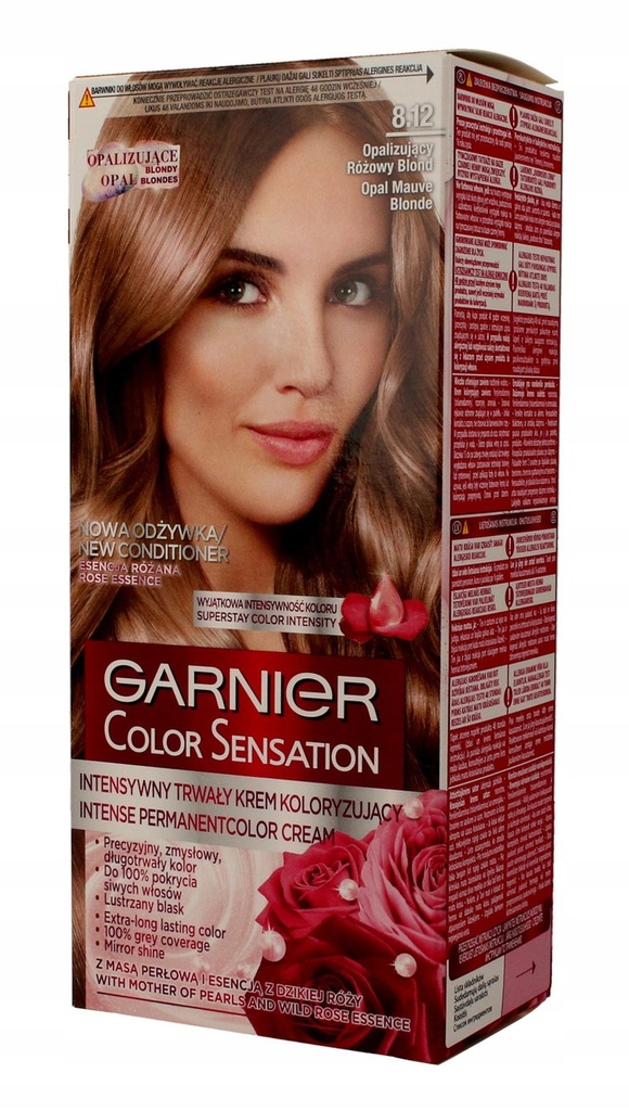 Garnier Krem koloryz 8.21 Opalizujący Różowy Blond