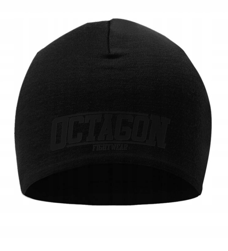 Czapka zimowa Octagon Fight Wear black czarny rozmiar uniwersalny