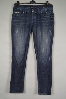 GUESS JEANS SKINNY LEG SPODNIE W29