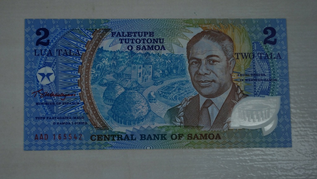 Samoa - banknot - 2 Tala P#31d