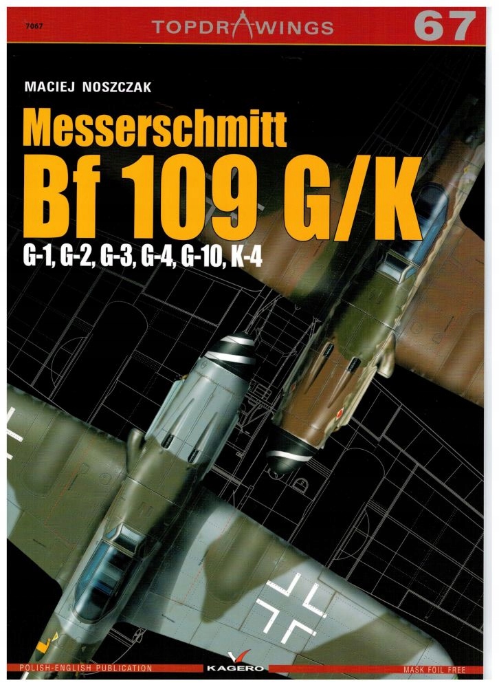 Купить Messerschmitt Bf 109 G/K - Кагеро Чертежи: отзывы, фото, характеристики в интерне-магазине Aredi.ru