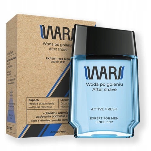 Wars Expert Men Woda po goleniu Active Fresh 90ml