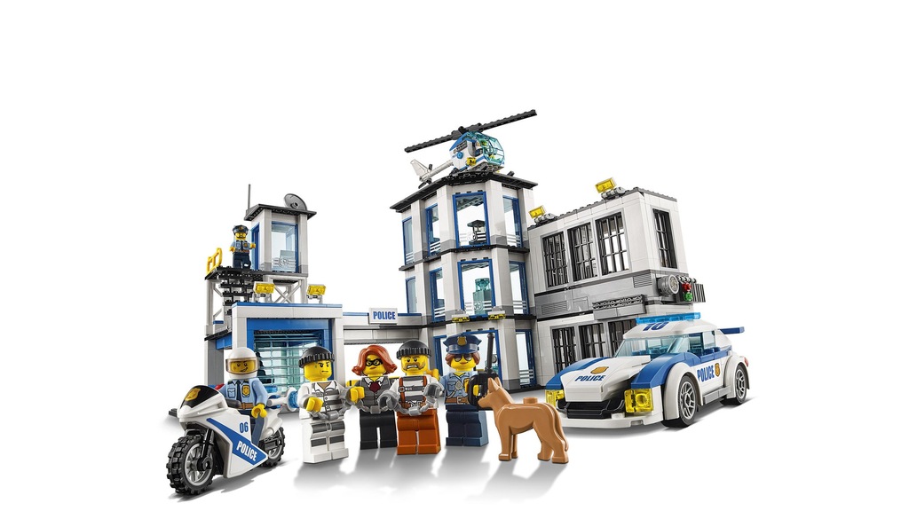 Купить Полицейский участок LEGO Bricks City 60141: отзывы, фото, характеристики в интерне-магазине Aredi.ru