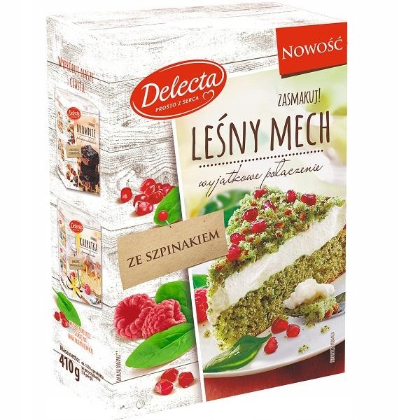 Delecta Lesny Mech Ciasto W Proszku 410g 7684479447 Oficjalne Archiwum Allegro