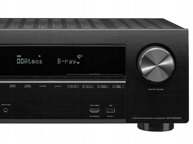 Купить РЕСИВЕР DENON AVR-X2500H, HEOS WI-FI BLUETOOTH: отзывы, фото, характеристики в интерне-магазине Aredi.ru