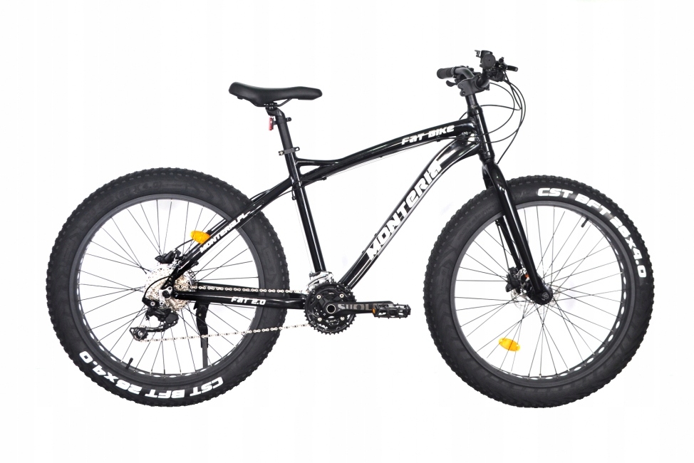 Monteria Fat Bike 2.0 26" Czarny 17"