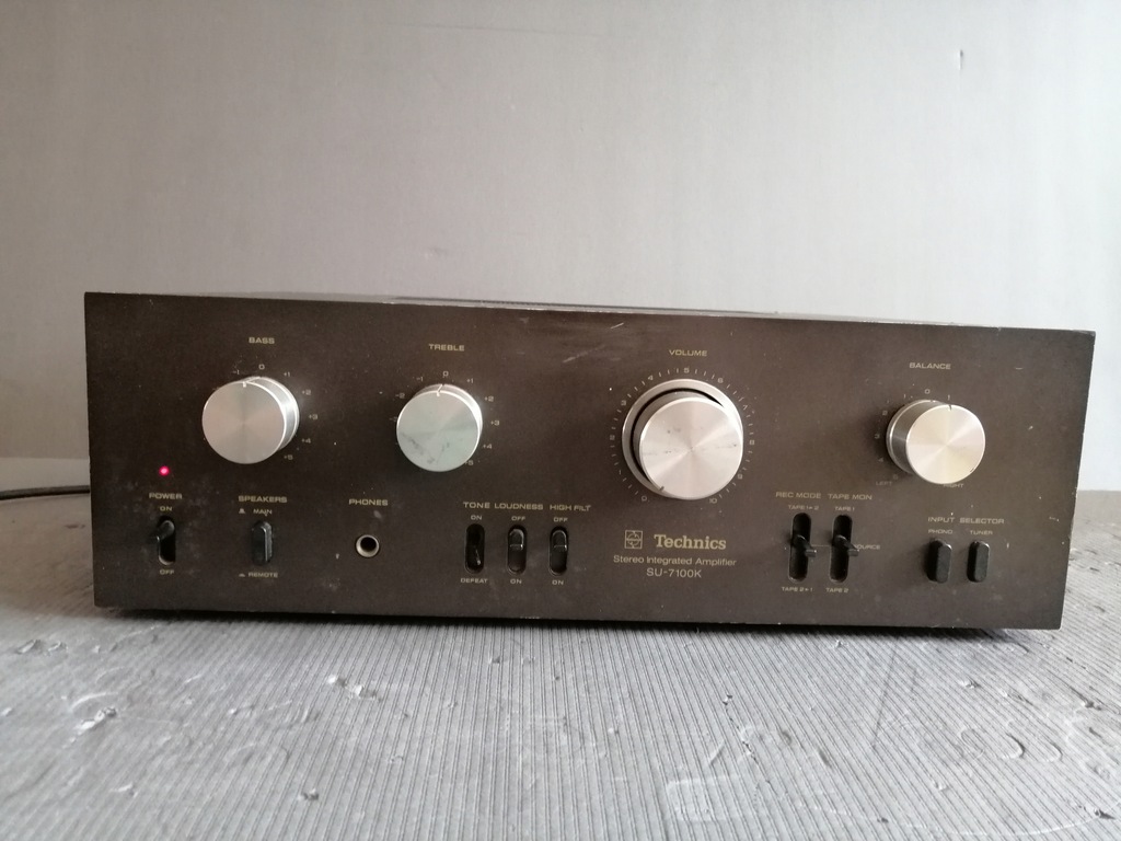 Wzmacniacz Technics SU-7100K 340W Matsushita