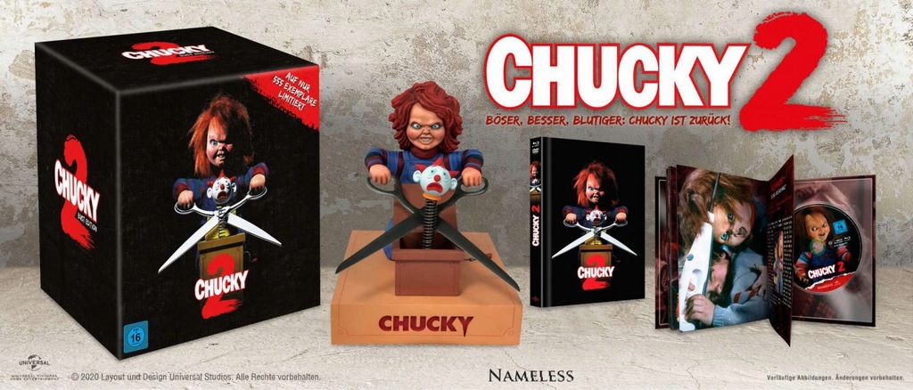 CHILD'S PLAY 2 (POWRÓT LALECZKI CHUCKY) (BLU-RAY)+(DVD)