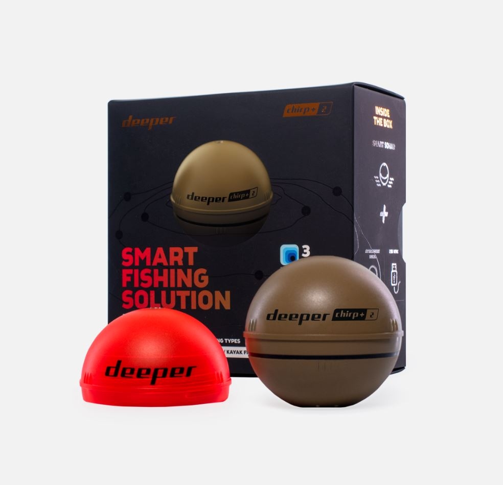 Deeper Smart Sonar Chirp+ 2 - Sonar Wi-Fi w kolorze piaskowym