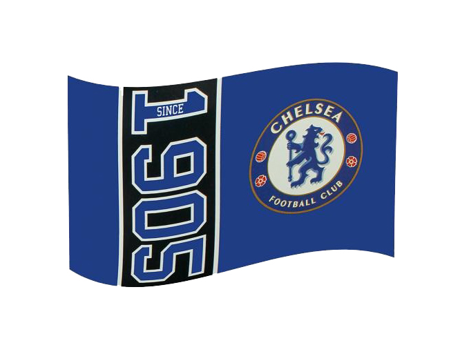 CHL160: Chelsea Londyn - oficjalna flaga klubowa