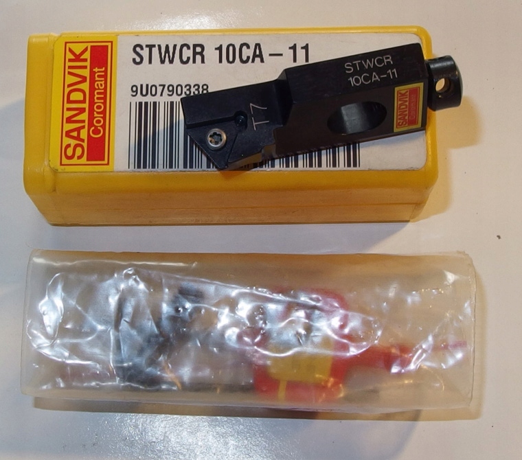 Wkładka tokarska nóż, kaseta Sandvik STWCR 10CA-11 8458104147 oficjalne  archiwum Allegro