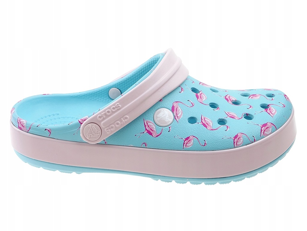 Klapki Crocs Crocband 205579-4IU blue/ pink 37/38