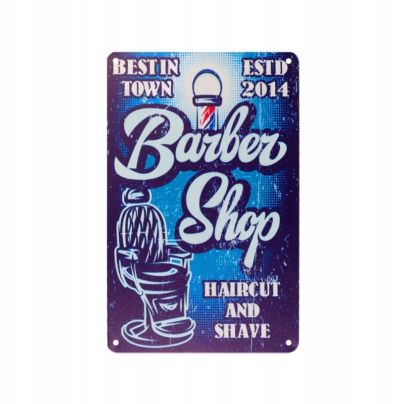 Tablica ozdobna barber B075