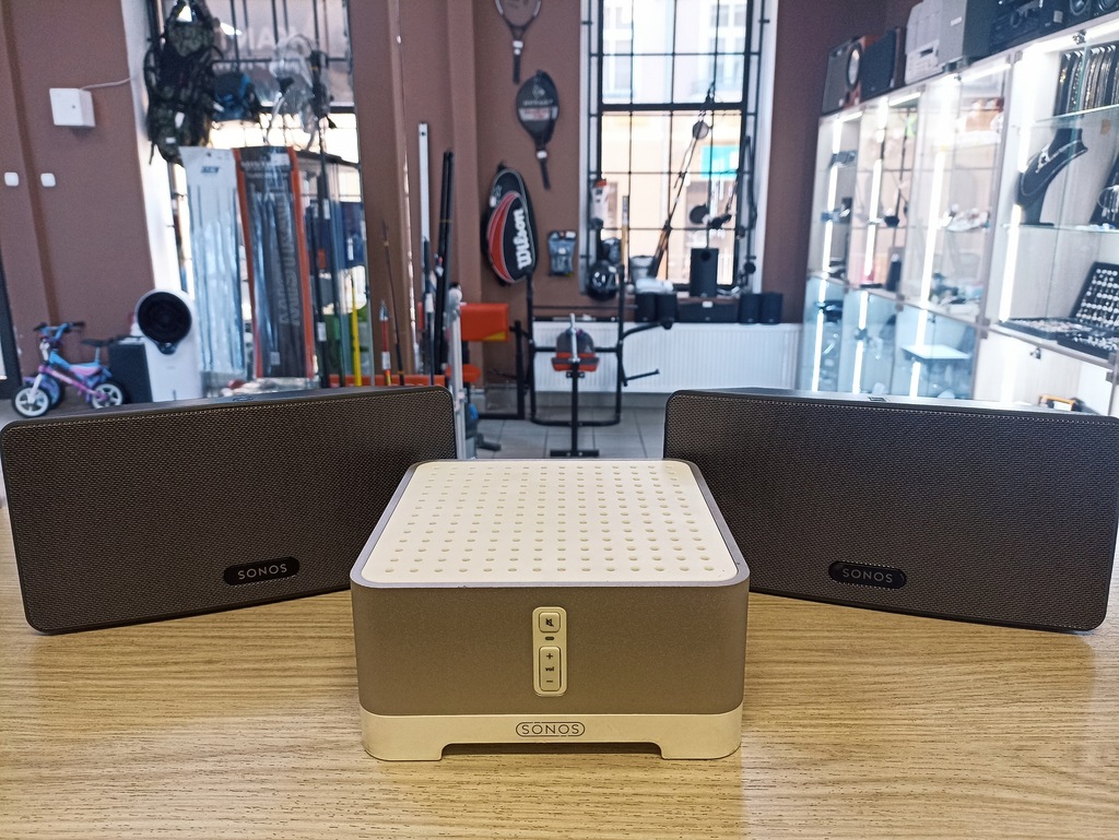 Głośniki Sonos Play 3 + Wzmacniacz Sonos ZP120