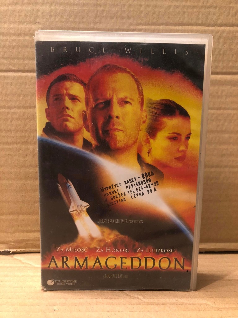 Armageddon vhs 13138936200 oficjalne archiwum Allegro