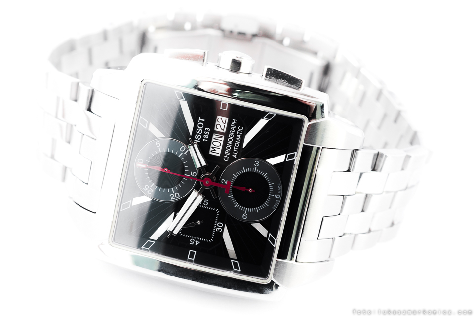 TISSOT QUADRATO AUTOMATIC CHRONOGRAPH+PASEK /KPL.