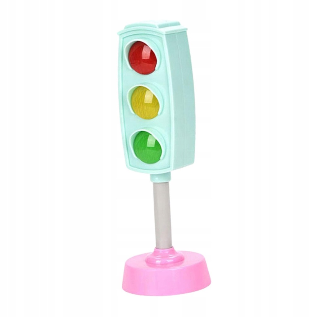 Mini Traffic Light Birthday Gift Multifunction Secure Teaching Aids green