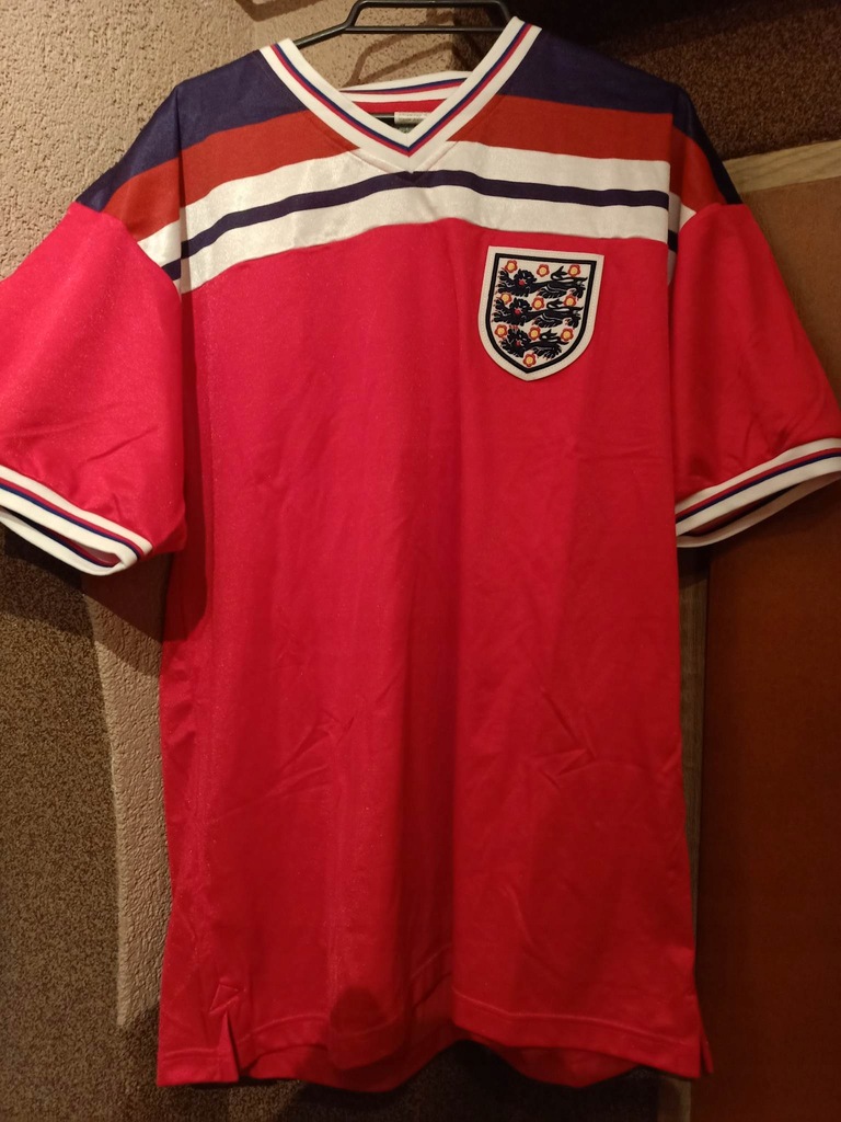 Vintage koszulka reprezentacji Anglii 1982 rok