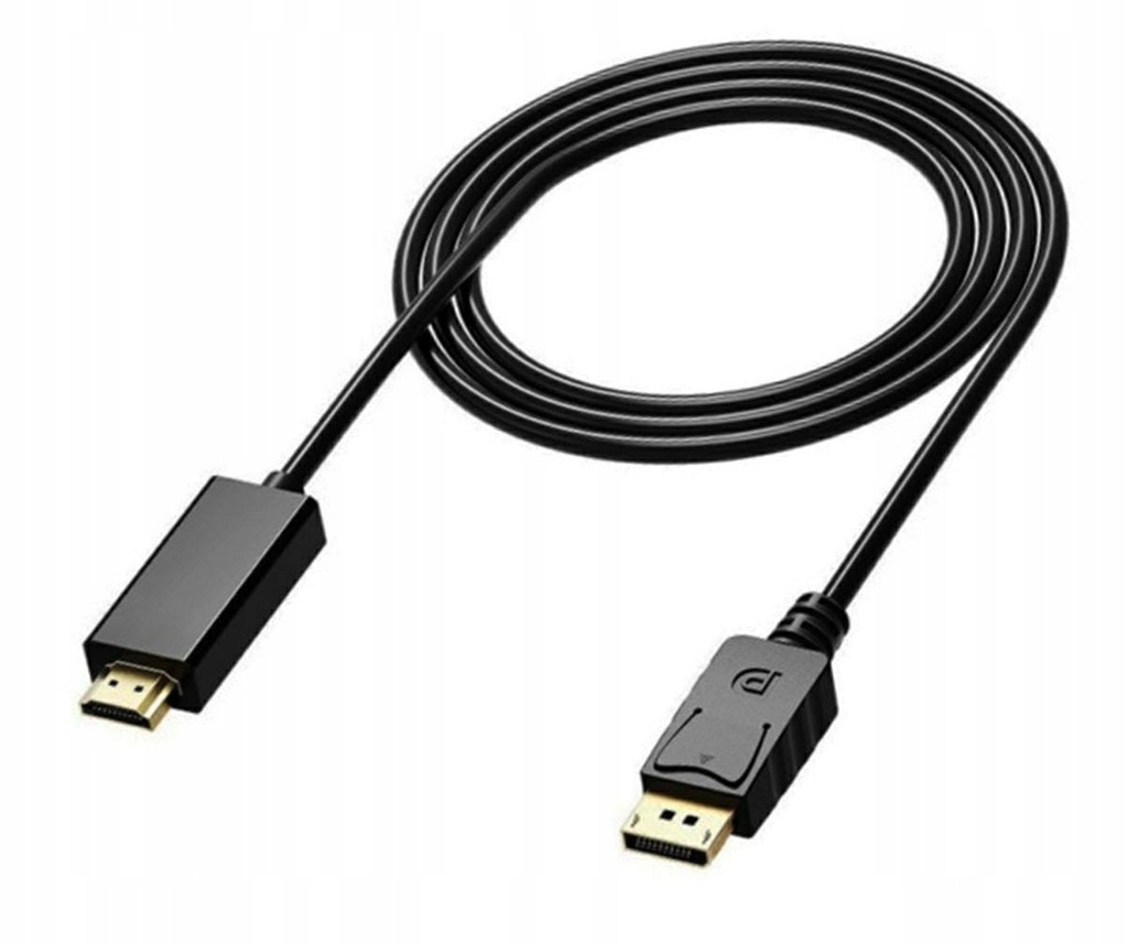 HD39 KABEL DISPLAYPORT DO HDMI 1.8M 4K