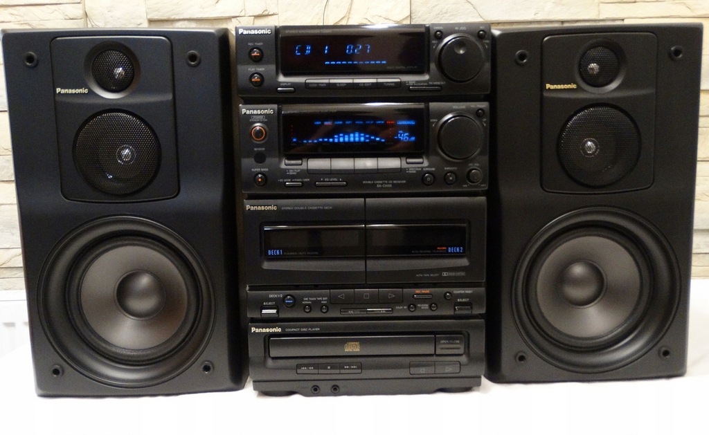 WIEŻA PANASONIC SA-CH55+KOLUMNY - 12749880054 - oficjalne