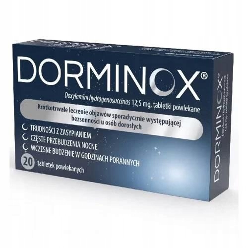 DORMINOX 12,5 mg 20 tabletek
