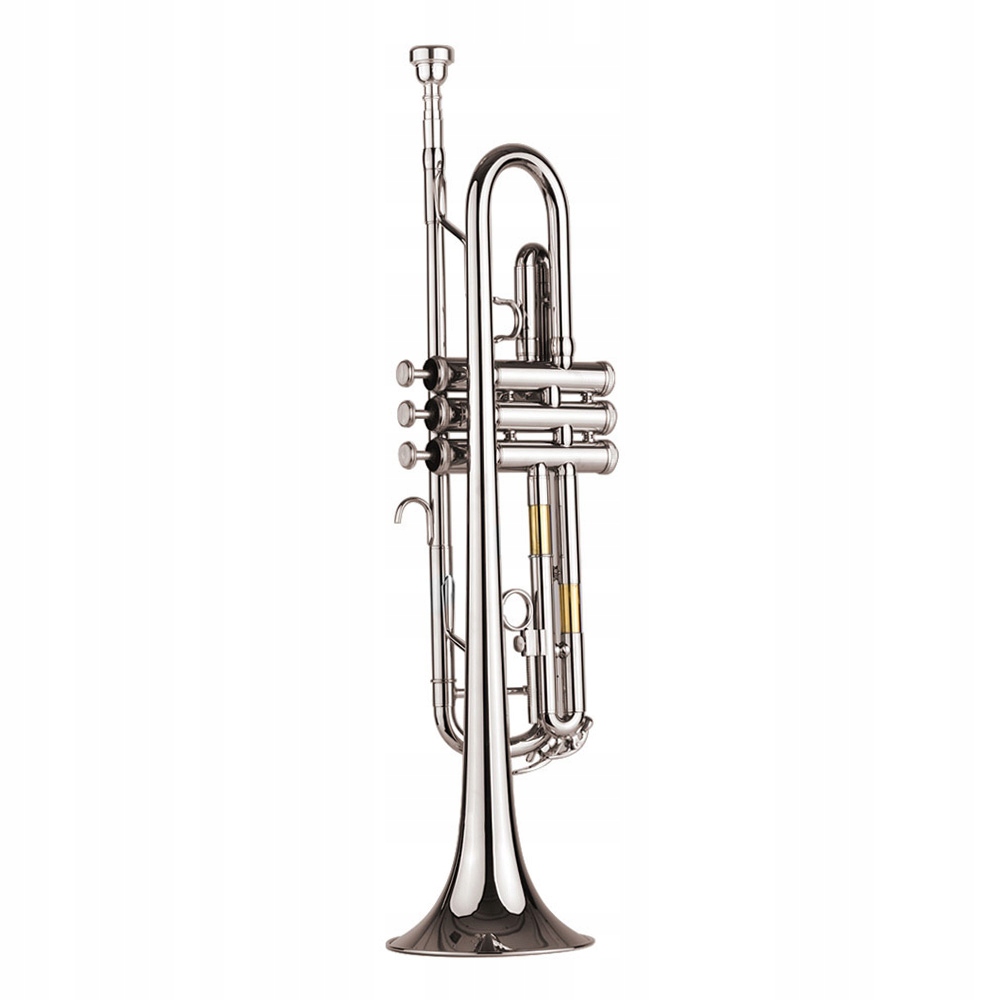 Standard Bb Trumpet Brass Material Nickle Plated