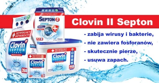 Купить CLOVIN II SEPTON ДЕЗИНФЕКЦИЯ ЧЕШОТОЧНЫХ КЛЕЩЕЙ 5 кг: отзывы, фото, характеристики в интерне-магазине Aredi.ru