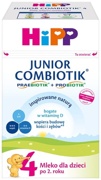 Hipp Junior Combiotik 4 Mleko dla dzieci 750g