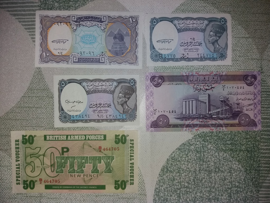 LOT Banknoty RÓŻNE - ciekawy ZESTAW !!