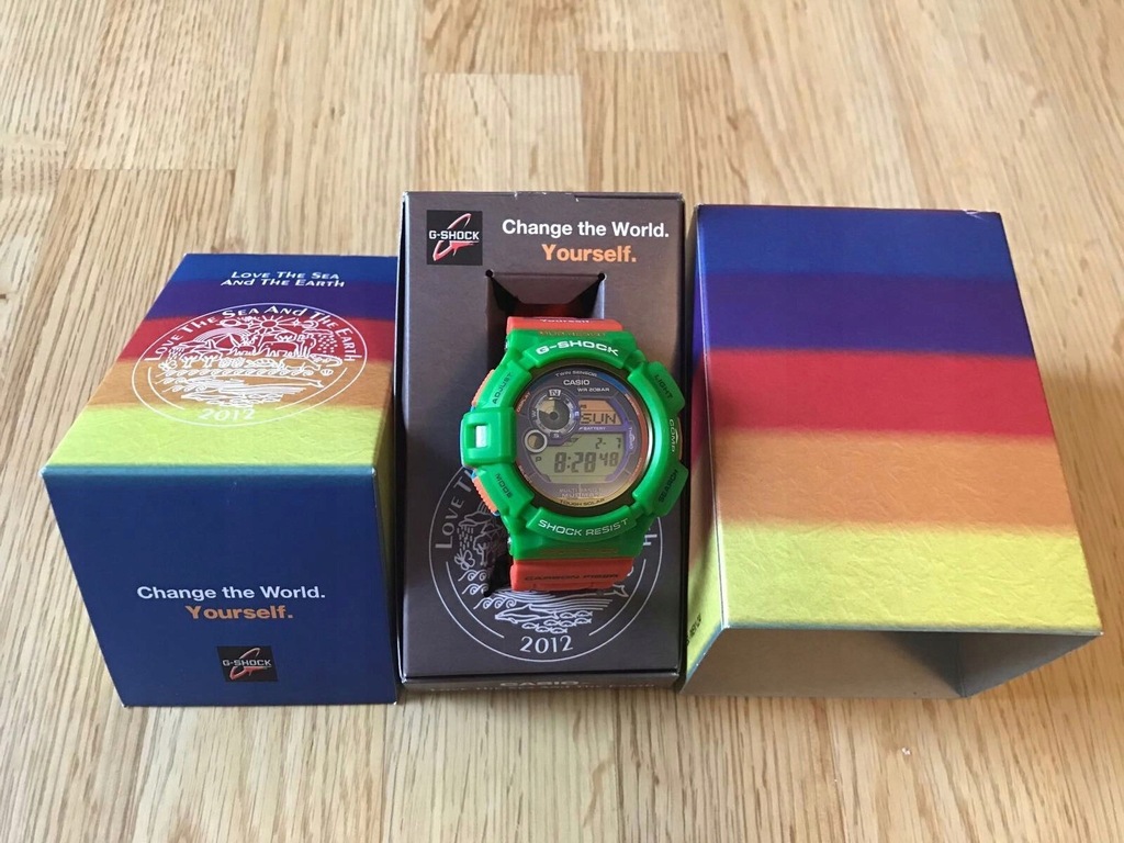Zegarek g-shock gw-9300k-3jr Mudman idealny W-wa