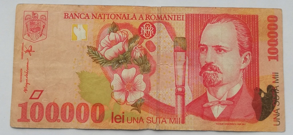 Rumunia 100000 lei