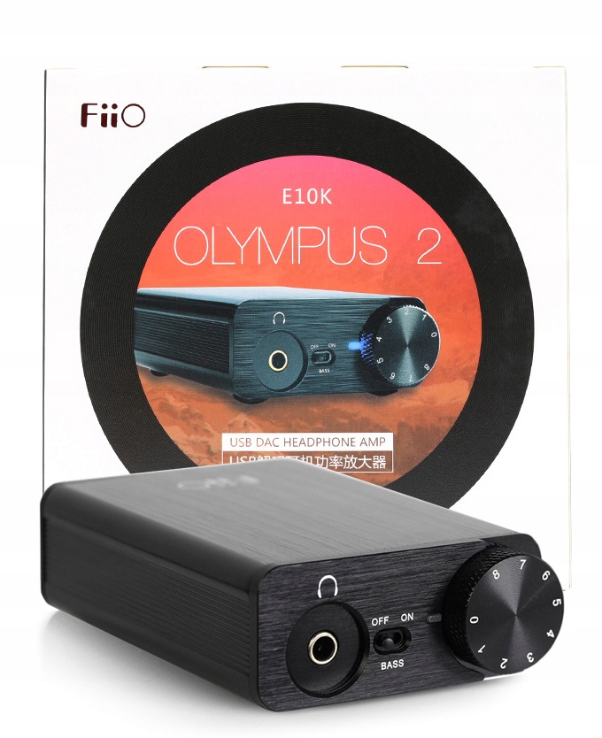 FiiO E10K Olympus 2 Wzmacniacz słuchawkowy DAC USB