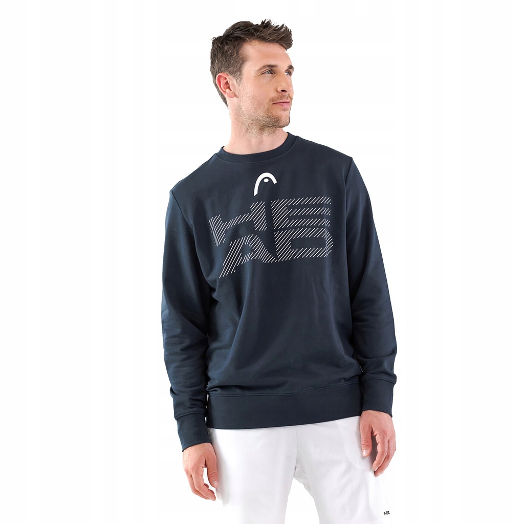 Bluza tenisowa męska HEAD Rally Sweatshirt navy XL