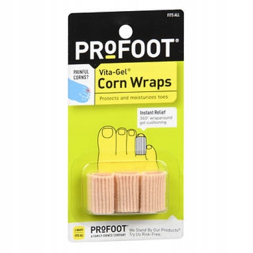 Profoot Profoot Vita-Gel Corn Wraps, 3 each