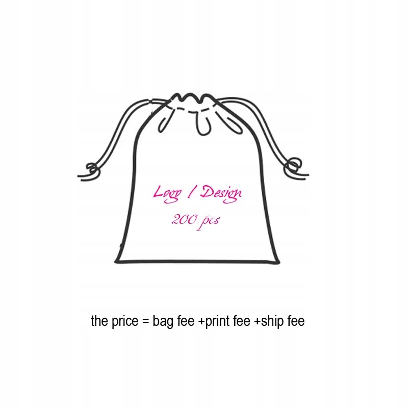 Tyvek Paper Gift Drawstring Bags 8x10cm 9x12cm 10x15cm 13x17cm Party Candy