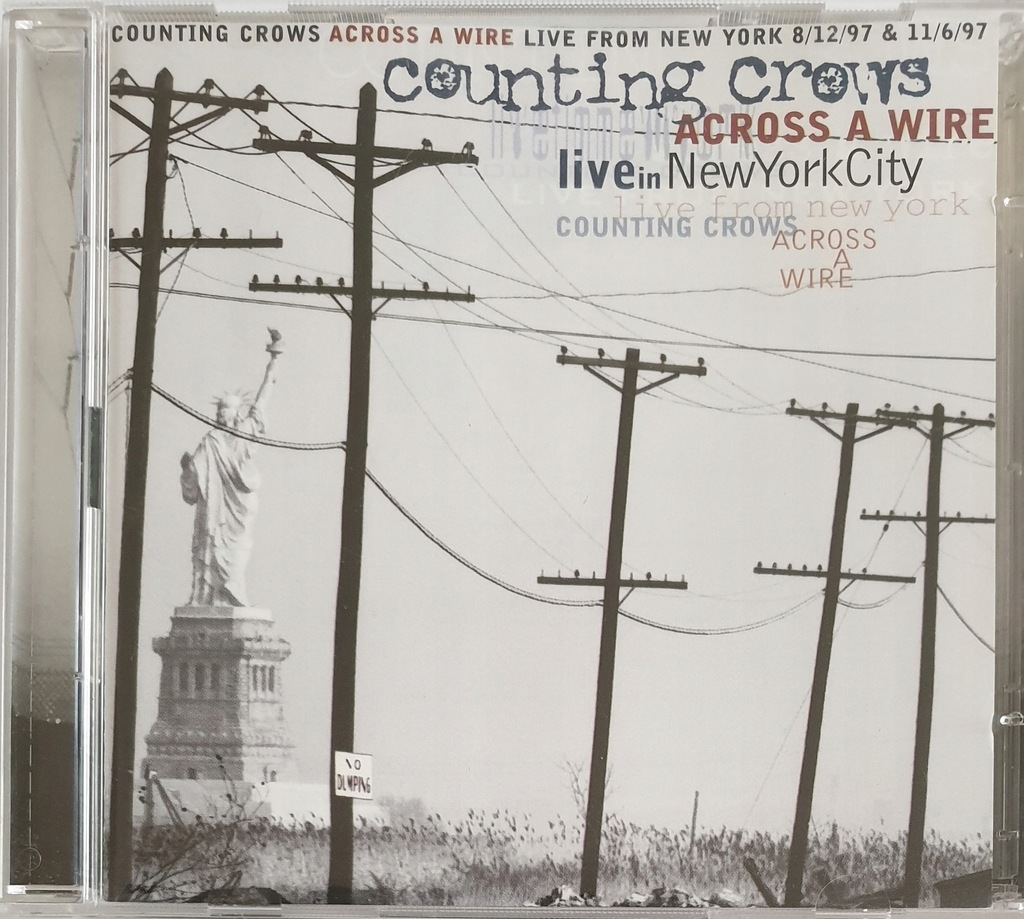 Counting Crows Across A Wire Live EX 2 CD Irl