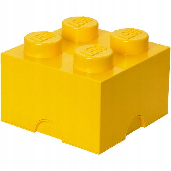 LEGO POJEMNIK 4 ŻÓŁTY 40031732 (KLOCKI)