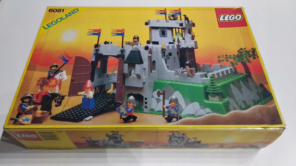 Lego Castle 6081 King's Mountain Fort samo PUDEŁKO