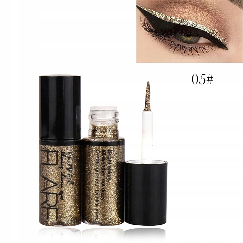 Nowy diamentowy musujący eyeliner w płynie cekinow