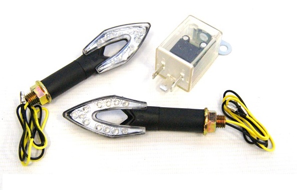 KIERUNKI KIERUNKOWSKAZY 12 DIOD LED+PRZERYWACZ 12v