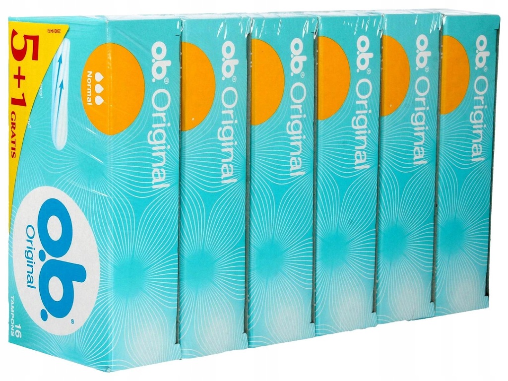 O.B.Original Normal tampony x (5+1 6 16szt