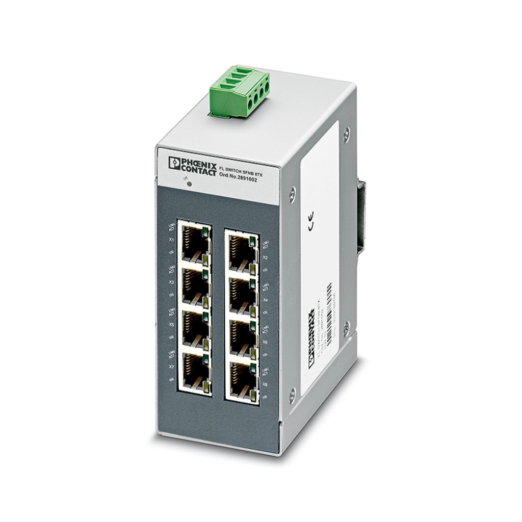Phoenix Contact FL SWITCH SFNB 8TX - Industrial Ethernet Switch