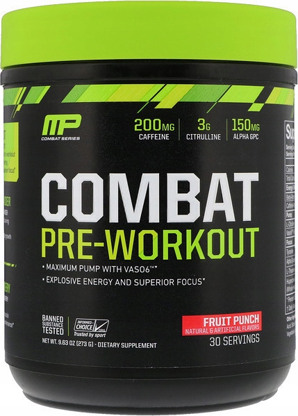 PRZEDTRENINGÓWKA Combat Pre-Workout ALPHA GPC USA