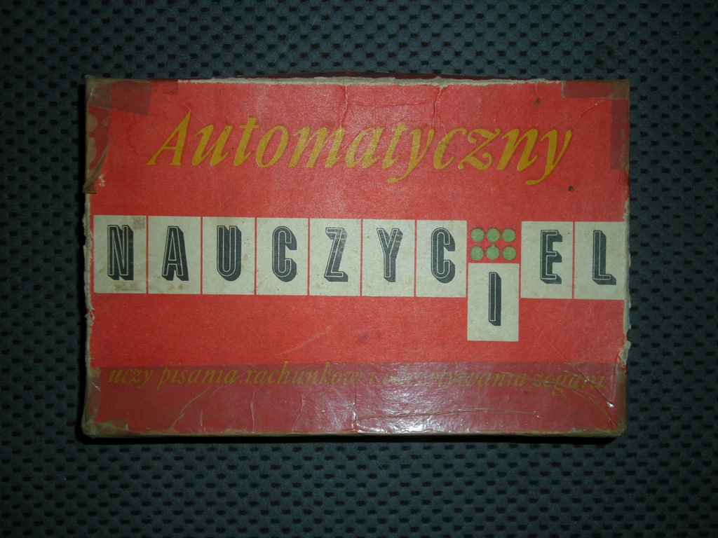 Automatyczny nauczyciel, gra z PRL, stan dobry